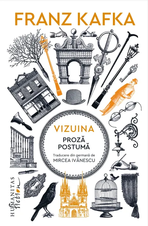 Coperta cărții Vizuina. Proză postumă