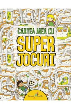 Coperta cărții Cartea mea cu superjocuri