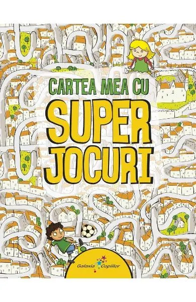 Coperta cărții Cartea mea cu superjocuri