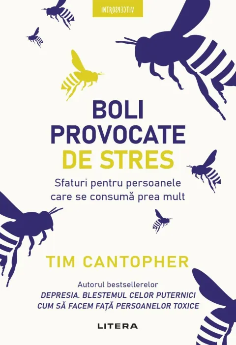 Coperta cărții Boli provocate de stres. Sfaturi pentru persoanele care se consumă prea mult