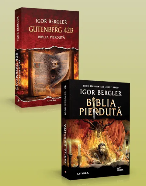 Coperta cărții Pachet Biblia pierduta - Igor Bergler (2 carti)