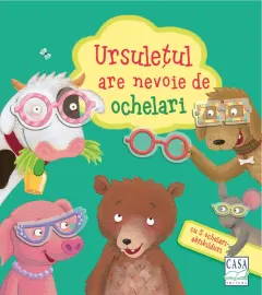 Coperta cărții Ursulețul are nevoie de ochelari