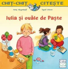 Coperta cărții Iulia și ouăle de Paște