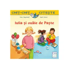 Coperta cărții Iulia și ouăle de Paște