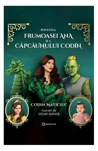 Coperta cărții Povestea frumoasei Ana și a căpcăunului Codin