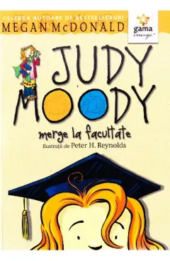 Coperta cărții Judy Moody merge la facultate