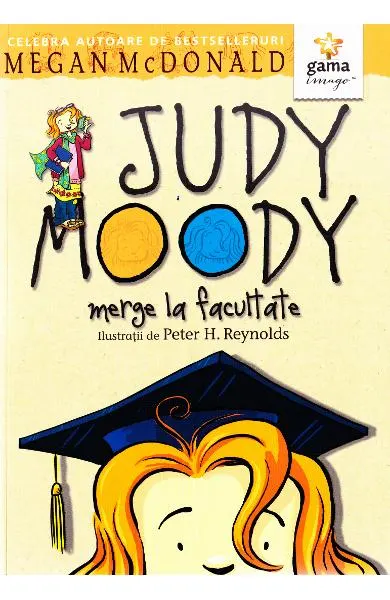 Coperta cărții Judy Moody merge la facultate