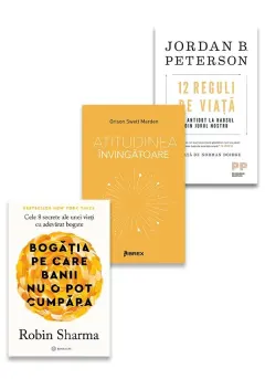 Coperta cărții Pachet Reguli pentru o viata bogata. Set 3 carti