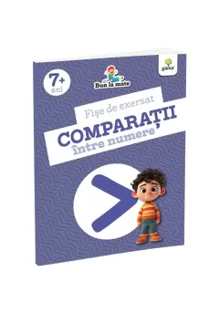 Coperta cărții Fise de exersat COMPARATII INTRE NUMERE