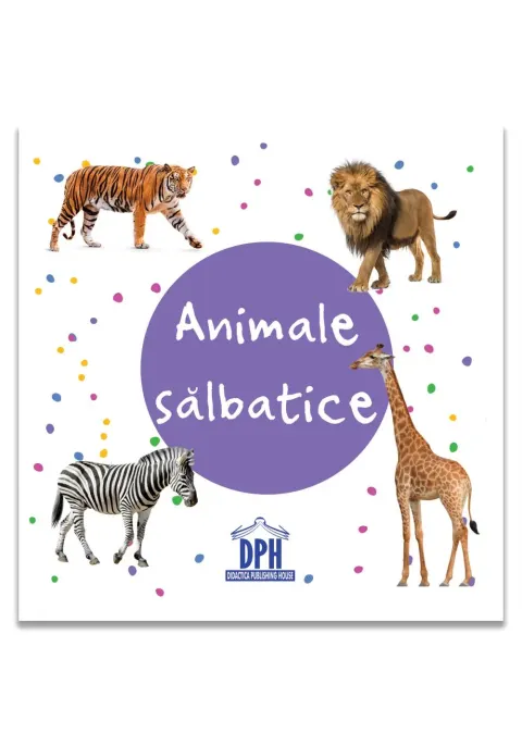 Coperta cărții Animale salbatice - carti pliate