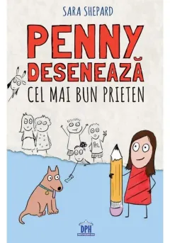 Coperta cărții Penny deseneaza cel maibun prieten - vol 1