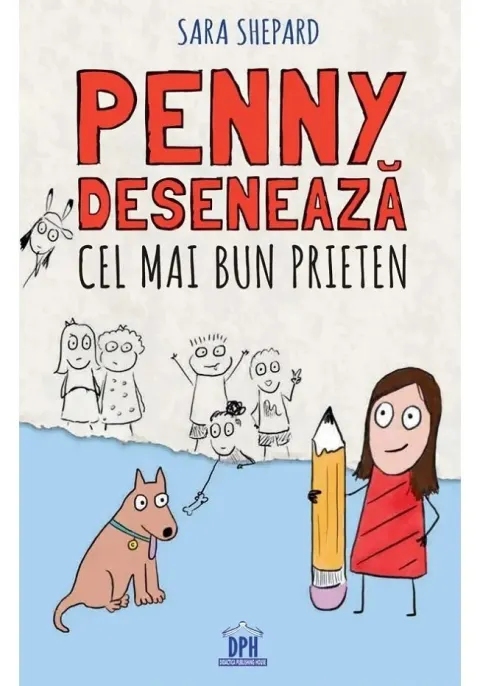 Coperta cărții Penny deseneaza cel maibun prieten - vol 1