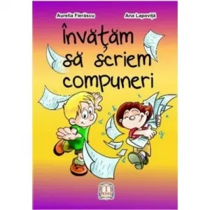 Coperta cărții Invatam sa scriem compuneri, Clasa a III-a