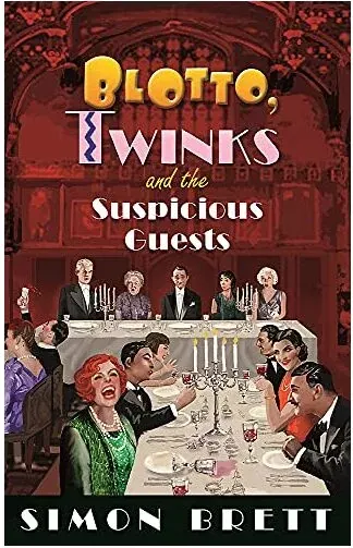 Coperta cărții Blotto, Twinks and the Suspicious Guests