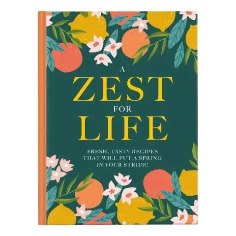 Coperta cărții Zest for life,