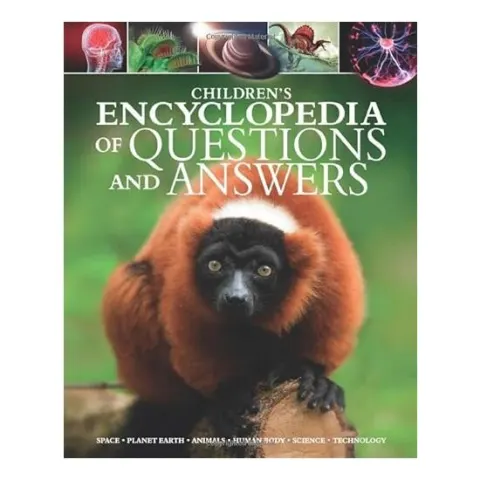 Coperta cărții Childrens Encyclopedia of Questions and Answers
