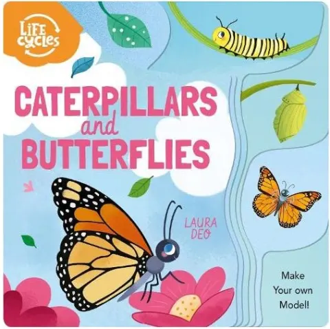 Coperta cărții Caterpillars and Butterflies