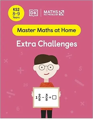 Coperta cărții Maths ― No Problem! Extra Challenges, Ages 8-9 (Ke(...)