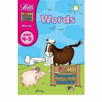 Coperta cărții Words Ages 4-5