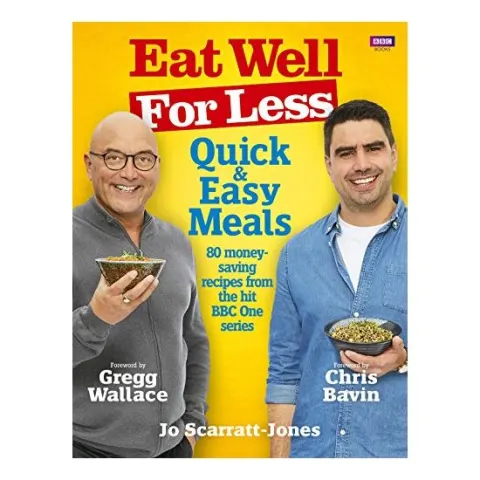 Coperta cărții Eat Well for Less, Jo Scarratt-Jones, Gregg Wallace, Chris Bavin