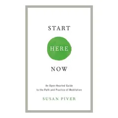 Coperta cărții Start here now, Susan Piver