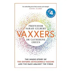 Coperta cărții Vaxxers, Sarah Gilbert, Catherine Green