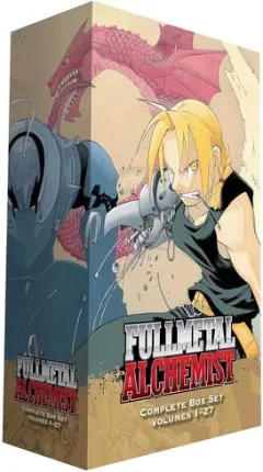 Coperta cărții Fullmetal Alchemist Complete Box Set - Volumes 1-27 (27 Books Collection Box Set)