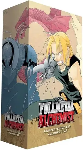 Coperta cărții Fullmetal Alchemist Complete Box Set - Volumes 1-27 (27 Books Collection Box Set)