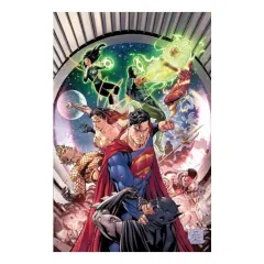 Coperta cărții Justice League, BRYAN HITCH