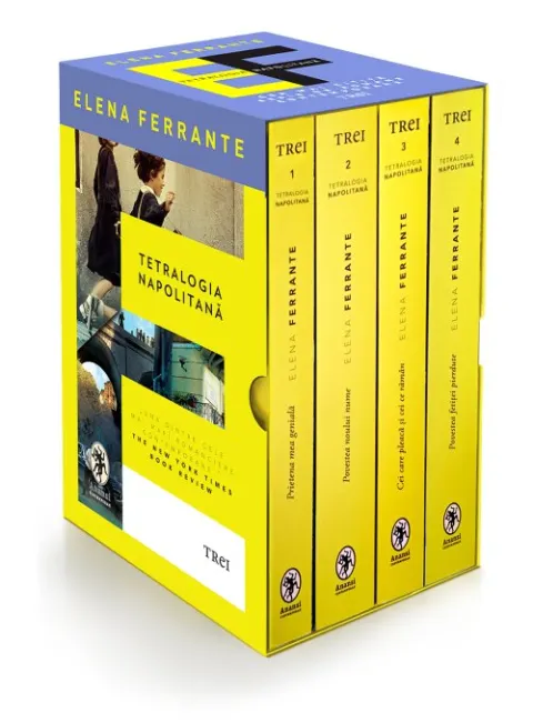 Coperta cărții Pachet Tetralogia Napolitana - Elena Ferrante