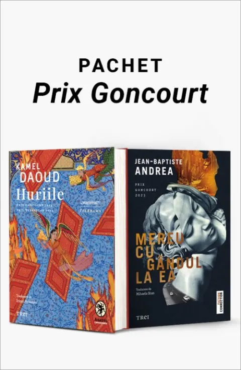 Coperta cărții Pachet Prix Goncourt. Huriile/Mereu cu gândul la ea - Kamel Daoud