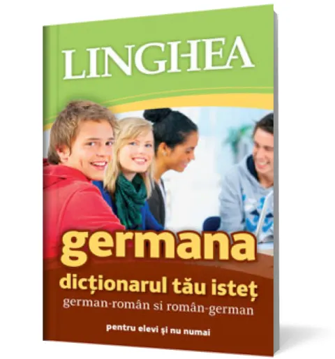 Coperta cărții Dictionarul tau istet german-roman si roman-german
