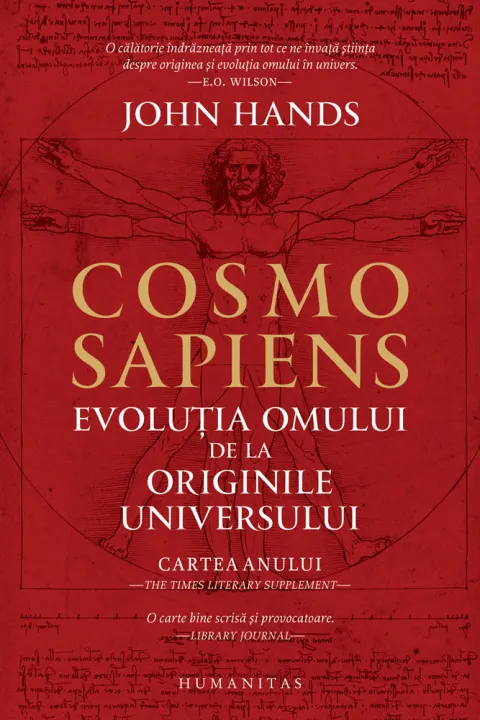 Coperta cărții Cosmosapiens. Evoluția omului de la originile universului