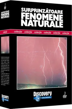 Coperta cărții Surprinzătoare fenomene naturale. 3 DVD-uri