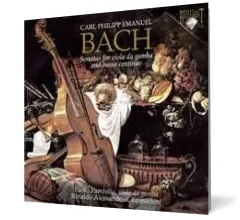 Coperta cărții Bach, C P E: Sonatas for Viola da Gamba and Basso Continuo