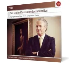 Coperta cărții Sir Colin Davis conducts Sibelius