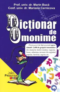 Coperta cărții Dictionar de omonime