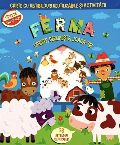 Coperta cărții Ferma. Lipeste, dezlipeste, joaca-te