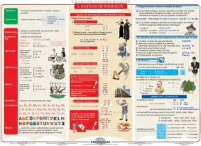 Coperta cărții Gramatica limbii romane: Notiuni de fonetica - plansa didactica A4