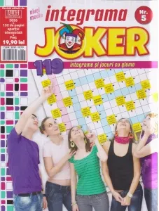 Coperta cărții Integrama joker Nr.5/2026
