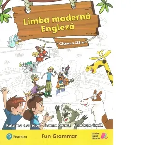 Coperta cărții Limba moderna Engleza. Fun Grammar. Clasa a III-a