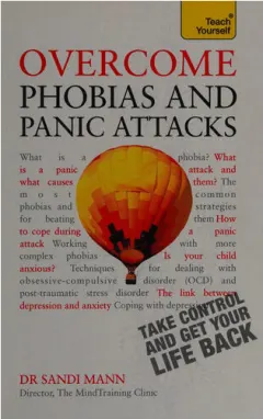 Coperta cărții Overcome phobias and panic attacks