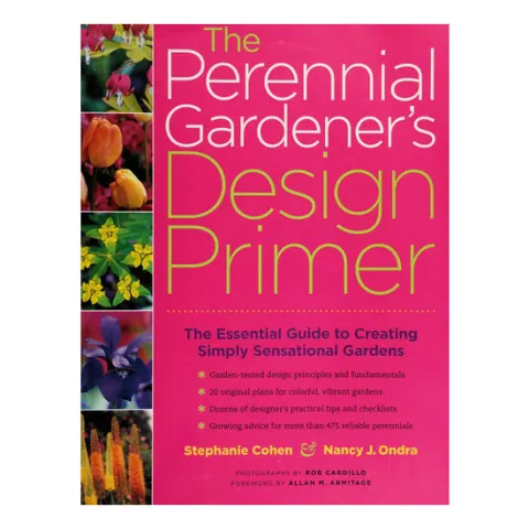 Coperta cărții The perennial gardener's design primer