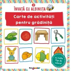 Coperta cărții Invata cu Albinuta 2. Carte de activitati pentru gradinita