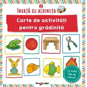 Coperta cărții Invata cu Albinuta 2. Carte de activitati pentru gradinita