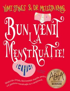 Coperta cărții Bun venit la menstruație!