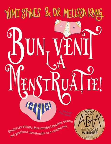 Coperta cărții Bun venit la menstruație!