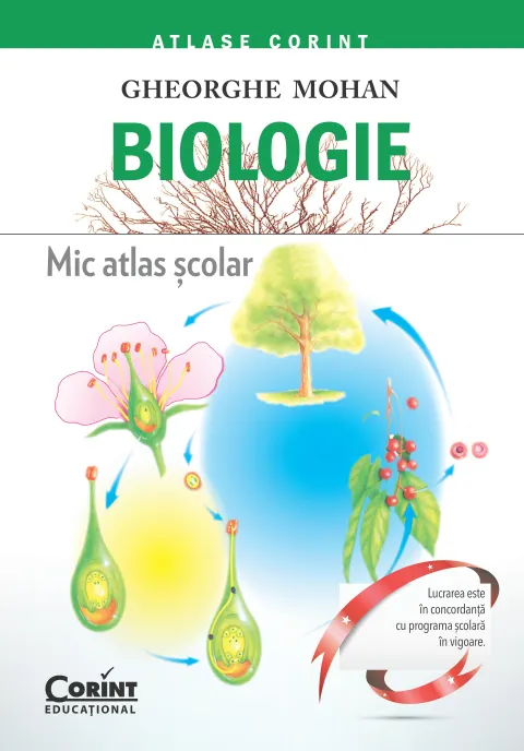 Coperta cărții Biologie. Mic atlas școlar