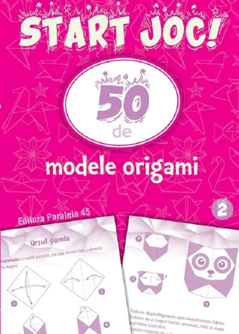 Coperta cărții Start joc! 50 de modele origami Vol.2