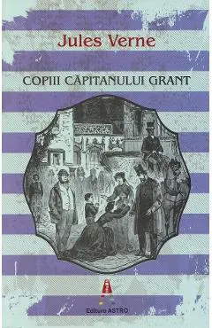 Coperta cărții Copiii capitanului Grant